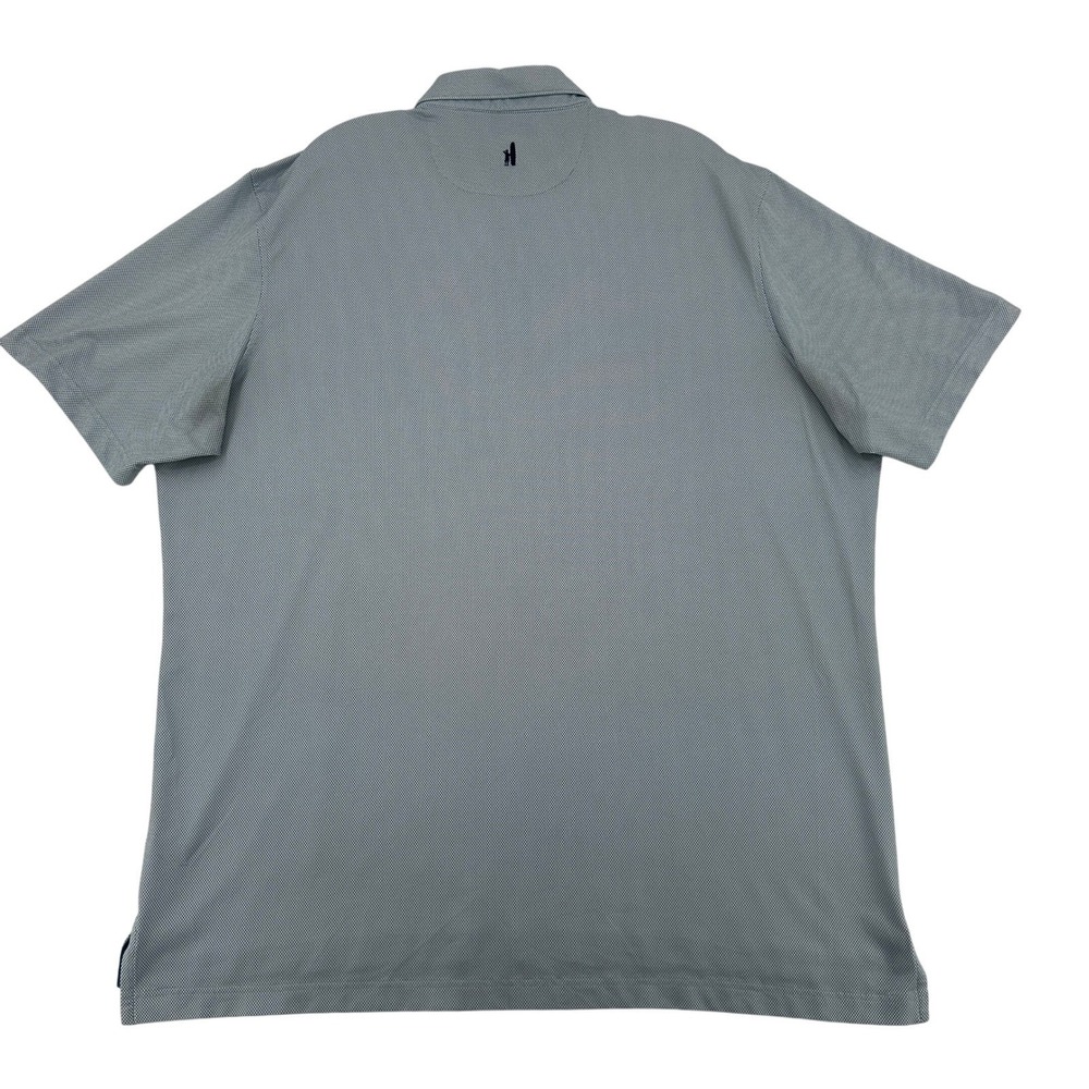 johnnie-O Poe Polo Shirt Mens XL Golf Lake Blue Performance Lightweight Sports - Picture 4 of 8
